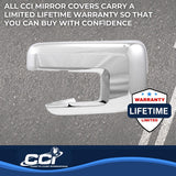 Coast To Coast Chrome Plated Mirror Covers (MPN: CCIMC67551)