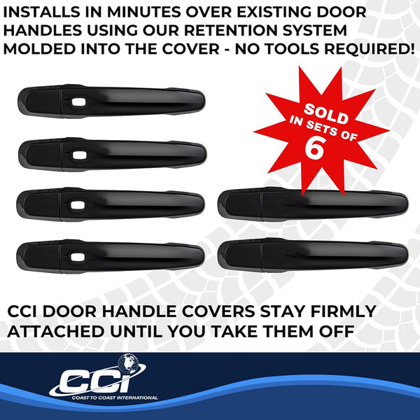 Coast To Coast Door Handle Cover Set (MPN: DH68566S6B)