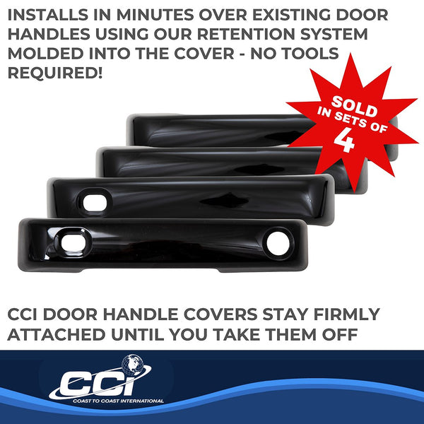 Coast To Coast Door Handle Cover (MPN: CCIDH68592SBK)