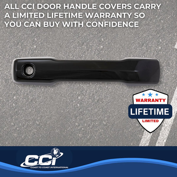 Coast To Coast Door Handle Cover (MPN: DH68593BBK)