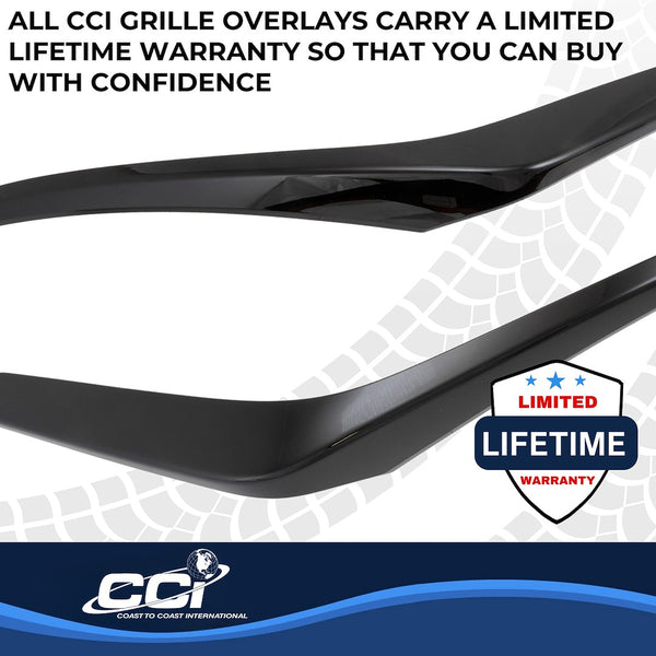 Coast To Coast Grille Insert Overlay (MPN: GI207BLK)
