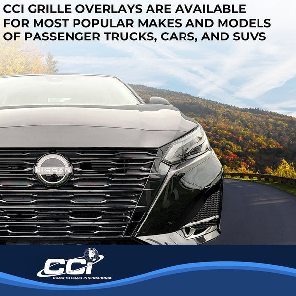 Coast To Coast Grille Insert Overlay (MPN: GI207BLK)