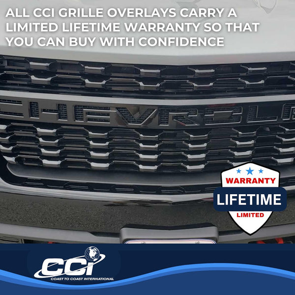 Coast To Coast Grille Insert Overlay (MPN: IWCGI167BLK)