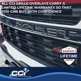 Coast To Coast Grille Insert Overlay (MPN: CCIGI168BLK)