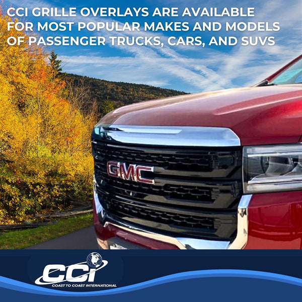 Coast To Coast Grille Insert Overlay (MPN: IWCGI175BLK)