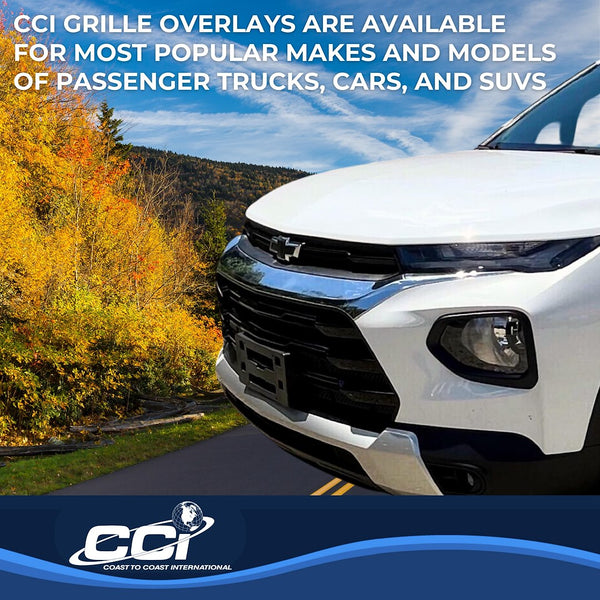 Coast To Coast Grille Insert Overlay (MPN: GI180BLK)