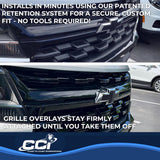 Coast To Coast Grille Insert Overlay (MPN: GI181BLK)