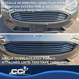 Coast To Coast Grille Insert Overlay (MPN: GI182BLK)