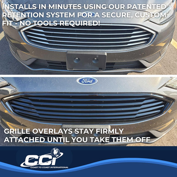 Coast To Coast Grille Insert Overlay (MPN: GI182BLK)