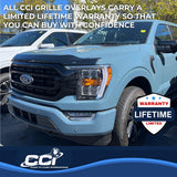 Coast To Coast Grille Insert Overlay (MPN: GI184BLK)