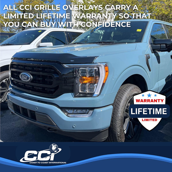Coast To Coast Grille Insert Overlay (MPN: GI184BLK)
