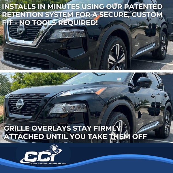 Coast To Coast Grille Insert Overlay (MPN: GI186BLK)