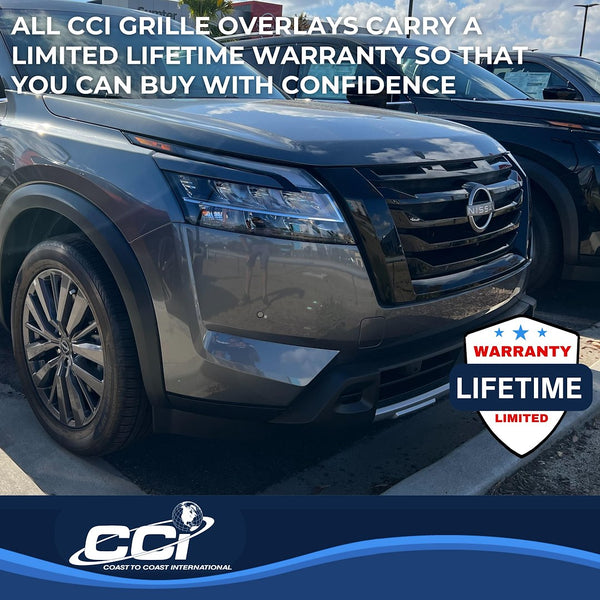 Coast To Coast Grille Insert Overlay (MPN: GI187BLK)