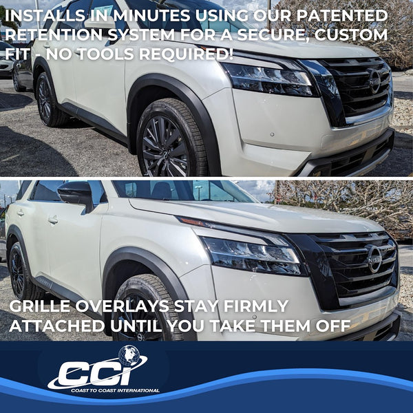 Coast To Coast Grille Insert Overlay (MPN: GI187BLK)