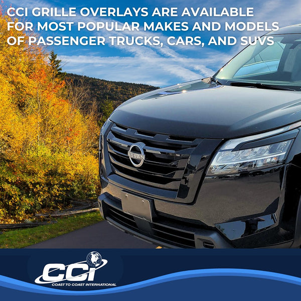 Coast To Coast Grille Insert Overlay (MPN: GI187BLK)