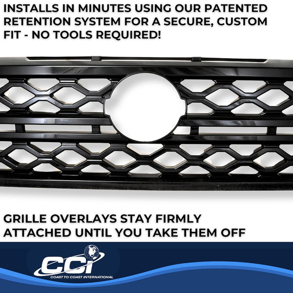 Coast To Coast Grille Insert Overlay (MPN: GI190BLK)