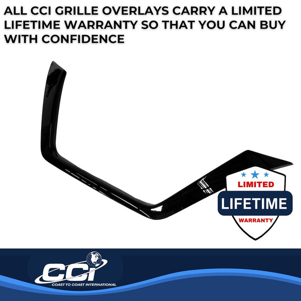 Coast To Coast Grille Insert Overlay (MPN: GI196BLK)