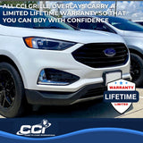 Coast To Coast Grille Overlay (MPN: IWCGI498BLK)