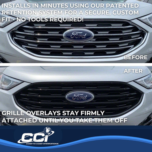 Coast To Coast Grille Overlay (MPN: IWCGI498BLK)
