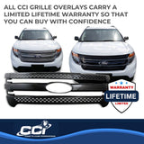 Coast To Coast Grille Insert Overlay (MPN: IWCGI91BLK)