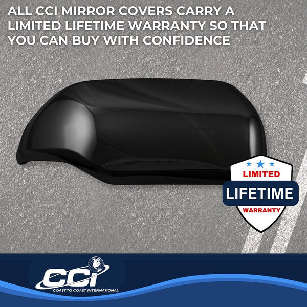 Coast To Coast Exterior Mirror Cover Set (MPN: MC67553RBK)