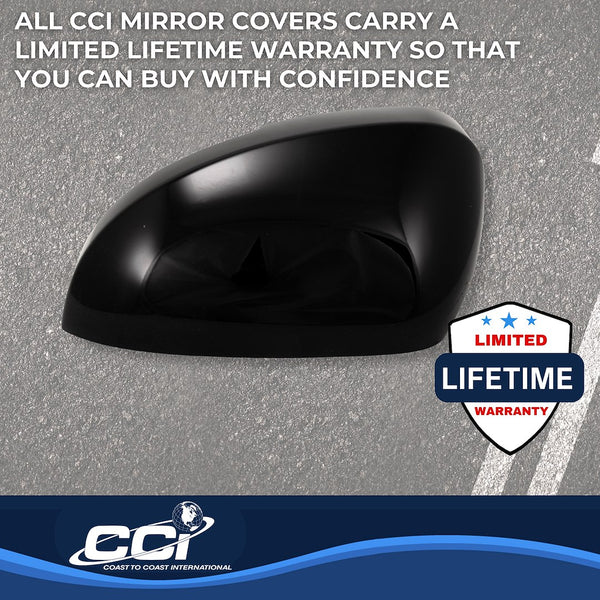 Coast To Coast Exterior Mirror Cover Set (MPN: MC67555BLK)