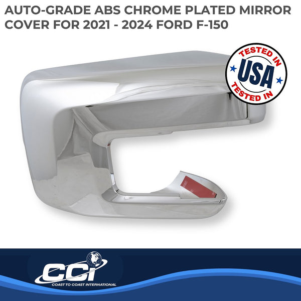 Coast To Coast Chrome Plated Mirror Covers (MPN: MC67556)