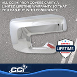 Coast To Coast Chrome Plated Mirror Covers (MPN: MC67556)