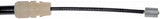 First Stop Parking Brake Cable (MPN: C661064)