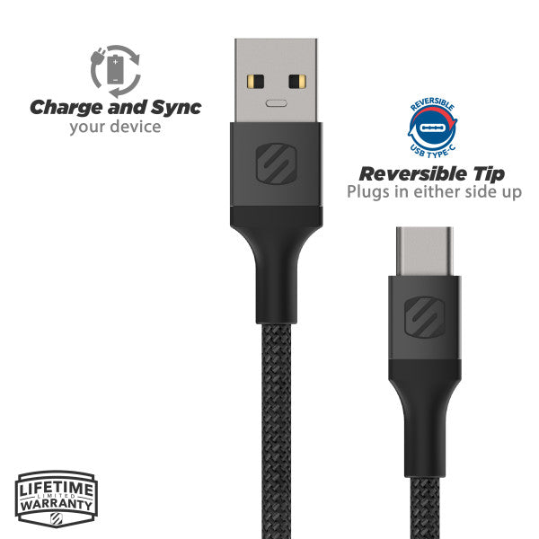 Scosche Premium USB-C Cable (MPN: CAB4-SP)