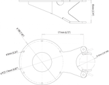 Scanstrut Surveillance System Camera Mount (MPN: CAM-MM-02)