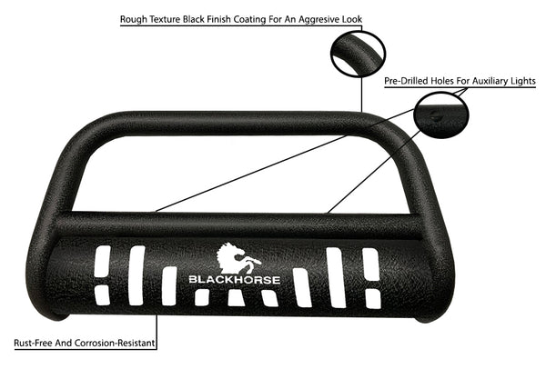Black Horse Off Road Bull Bar (MPN: CBT-F507SP)