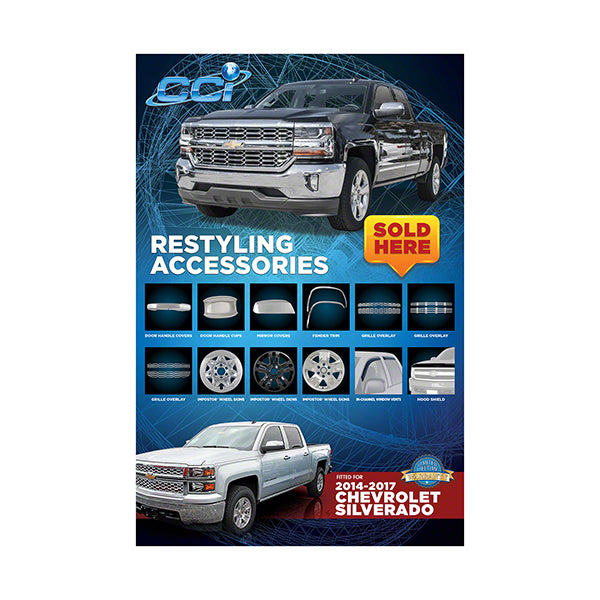 Coast To Coast Poster For Chevrolet Silverado (MPN: CCICHEVY)