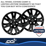 Coast To Coast Wheel Cover Set (MPN: IWC103216BLK)