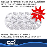 Coast To Coast Wheel Cover 16 Inch (MPN: IWC103716S)