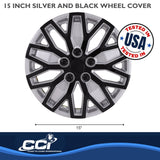 Coast To Coast Wheel Cover 15 Inch (MPN: 105115SB)