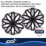 Coast To Coast Wheel Cover 15 Inch (MPN: 105115SB)