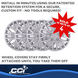 Coast To Coast Wheel Cover Set (MPN: 105115S)