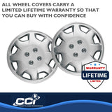 Coast To Coast Wheel Cover 14 Inch Silver (MPN: IWC12414S)