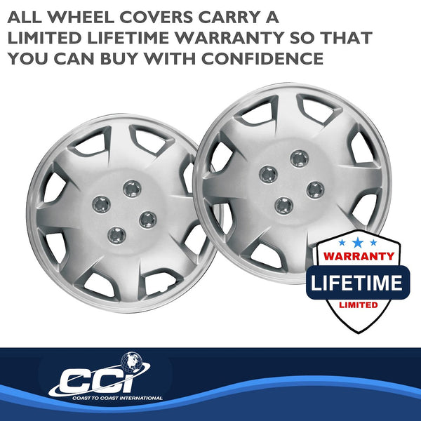 Coast To Coast Wheel Cover 14 Inch Silver (MPN: IWC12414S)