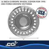 Coast To Coast Wheel Cover Set (MPN: IWC17816C)