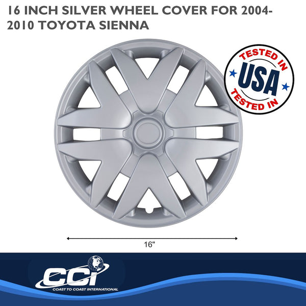 Coast To Coast Wheel Cover 16 Inch (MPN: IWC41616S)
