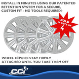 Coast To Coast Wheel Cover 15 Inch (MPN: IWC42015C)
