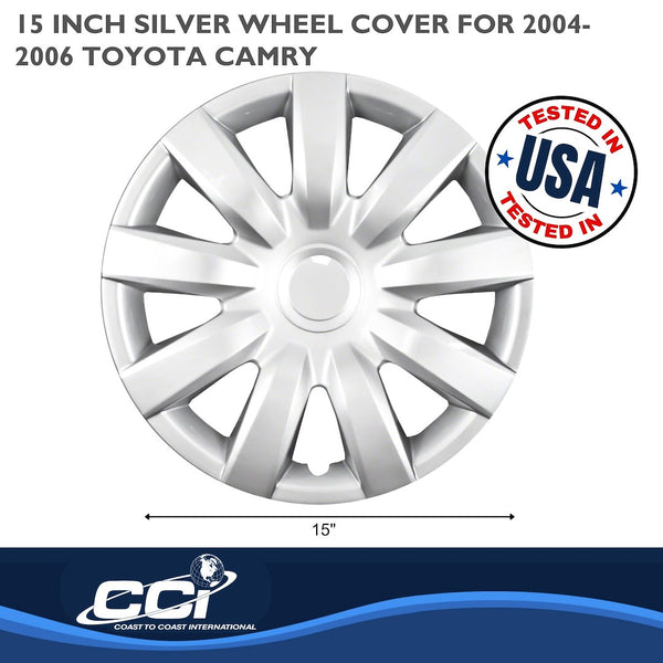 Coast To Coast Wheel Cover 15 Inch (MPN: IWC42315S)
