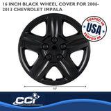 Coast To Coast Wheel Cover 16 Inch (MPN: IWC43116BLK)