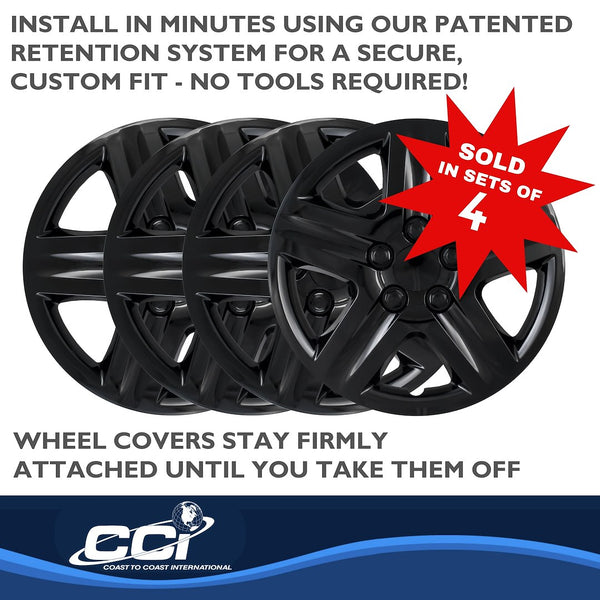 Coast To Coast Wheel Cover 16 Inch (MPN: IWC43116BLK)