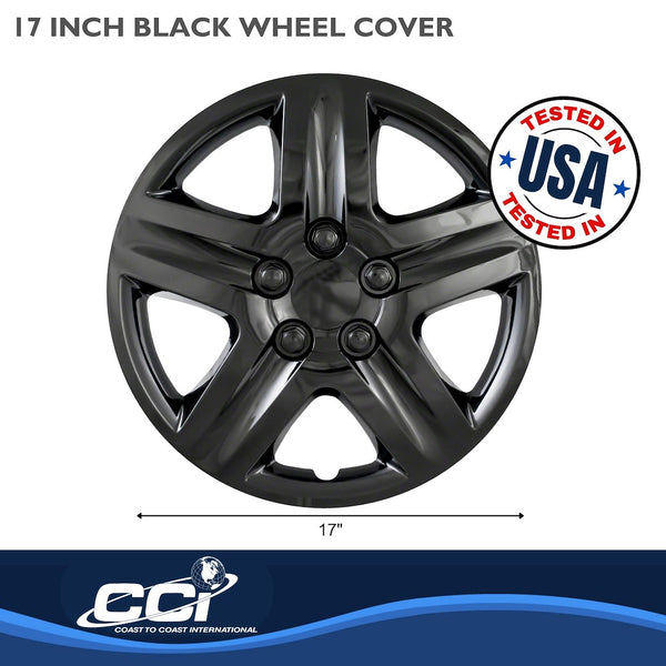 Coast To Coast Wheel Cover Set (MPN: IWC43117BLK)