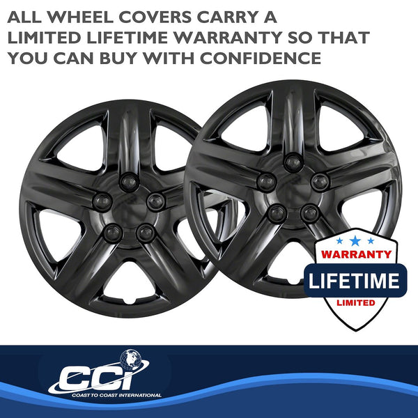 Coast To Coast Wheel Cover Set (MPN: IWC43117BLK)