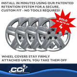 Coast To Coast Wheel Cover 17 Inch (MPN: IWC43117C)