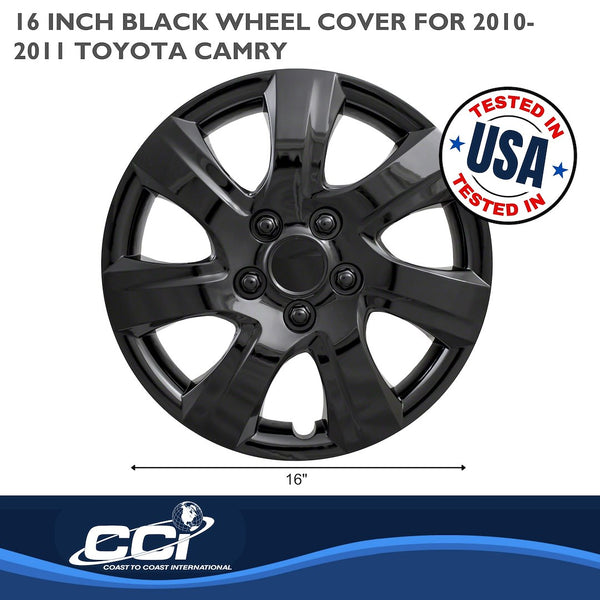 Coast To Coast Wheel Cover Set (MPN: IWC44516BLK)